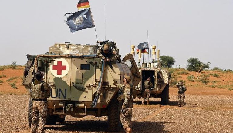 القوات الألمانية ضمن بعثة حفظ السلام بمالي