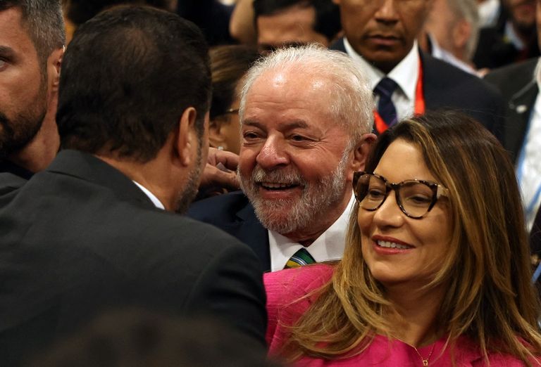 استقبال الرئيس البرازيلي المنتخب لويس إينياسيو لولا دا سيلفا في كوب 27