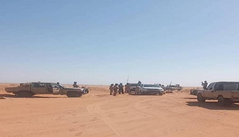 إحدى الدوريات الحدودية التابعة للجيش الليبي - أرشيفية