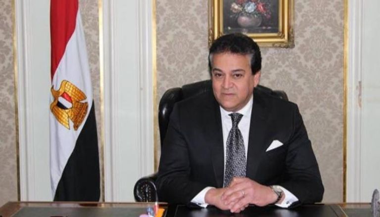 وزير الصحة المصري الدكتور  خالد عبدالغفار - أرشيفية