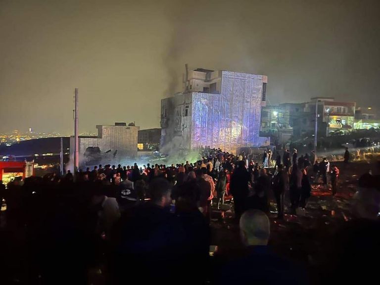 موقع الحادث