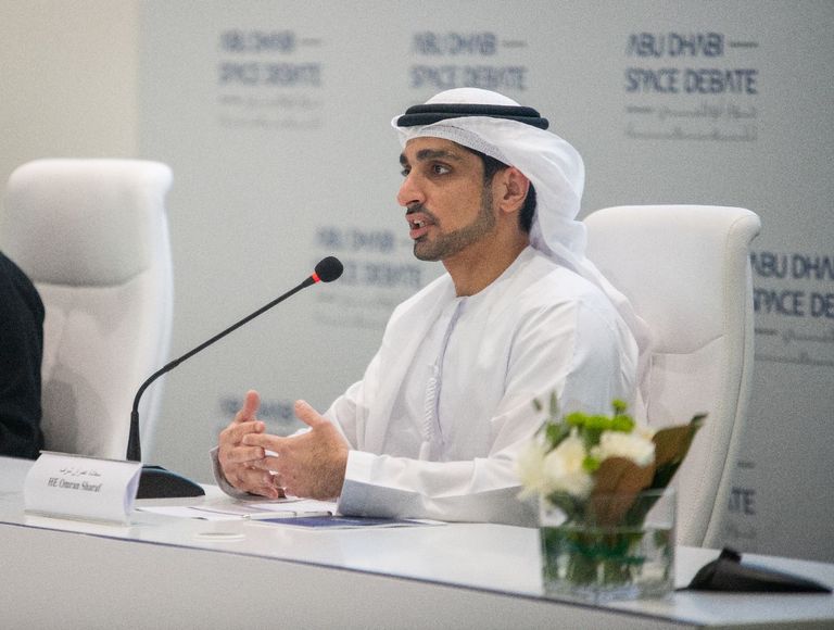 مؤتمر إعلان تفاصيل استضافة حوار أبوظبي للفضاء
