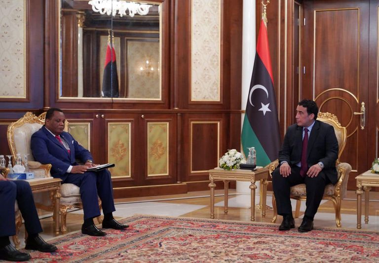 المبعوث الأممية مع رئيس مجلس النواب الليبي