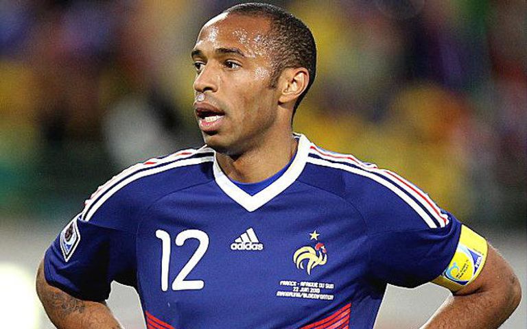 تيري هنري ليونيل ميسي وكريستيانو رونالدو