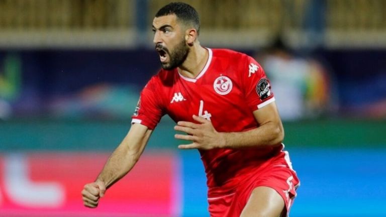 ياسين مرياح، مدافع منتخب تونس