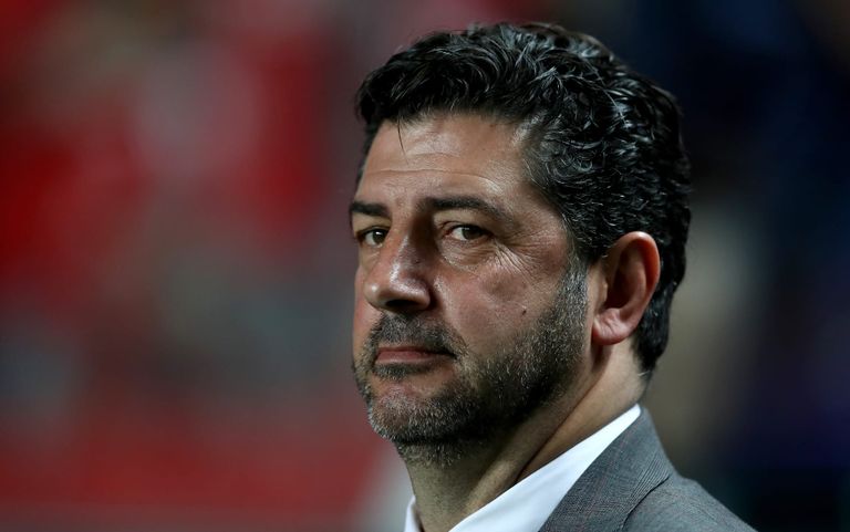 روي فيتوريا من مباراة مصر وبلجيكا