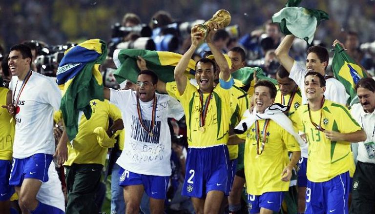 منتخب البرازيل بطل 2002