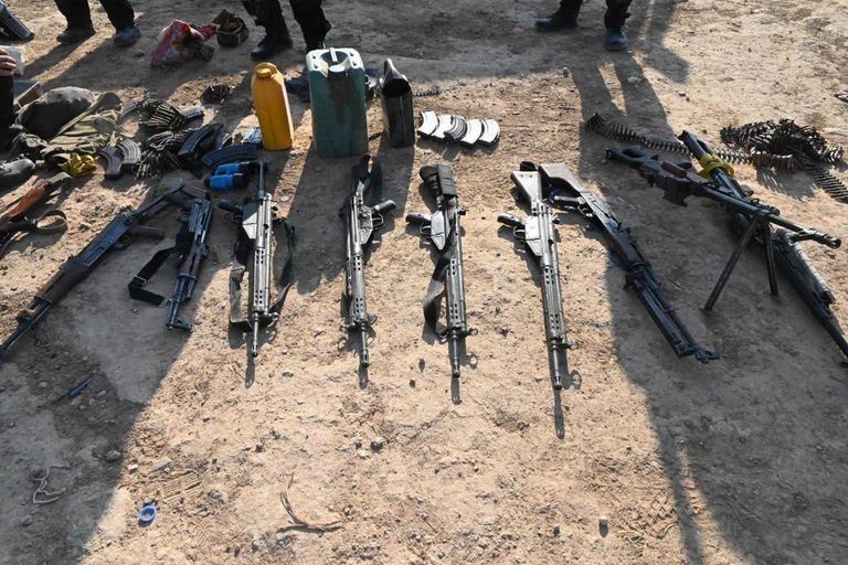 قوة من مكافحة الإرهاب في صحراء الأنبار