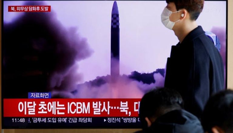 صاروخ أطلقته كوريا الشمالية الخميس