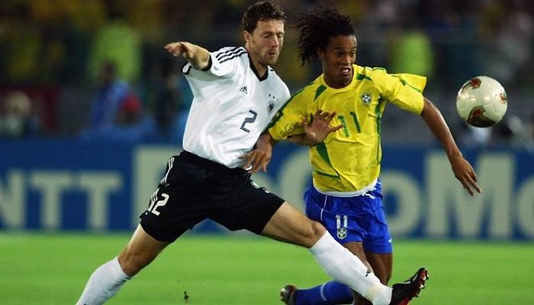 ألمانيا والبرازيل في نهائي 2002