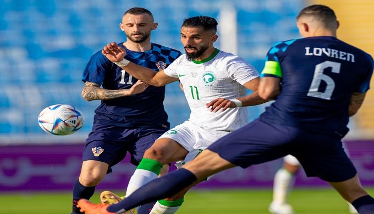 المنتخب السعودي ضد كرواتيا - مباراة ودية