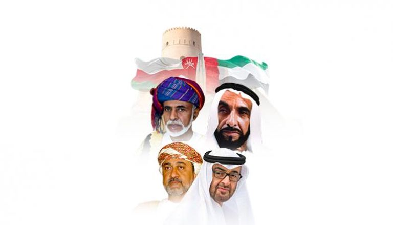 علاقات أخوة جمعت دولة الإمارات وسلطنة عمان