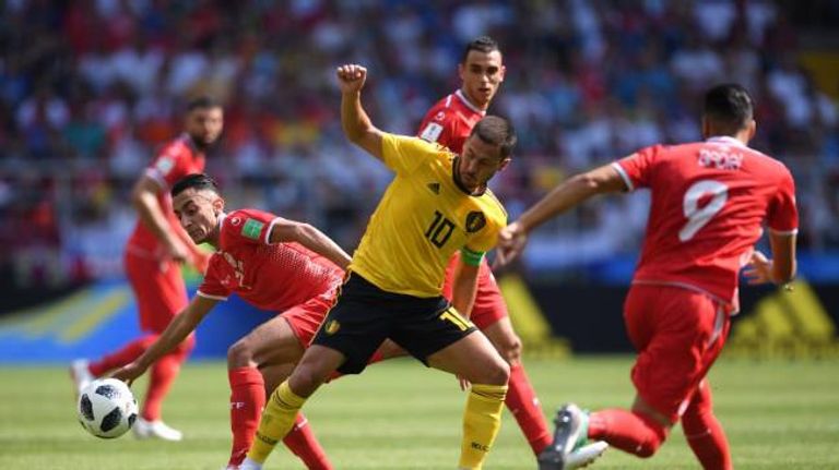 تونس ضد بلجيكا منتخب تونس
