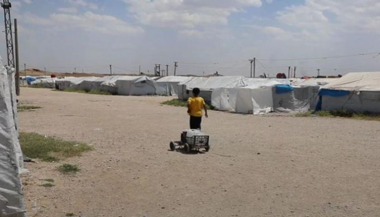 أحد أطفال داعش في مخيم الهول بسوريا - هيومان رايتس ووتش