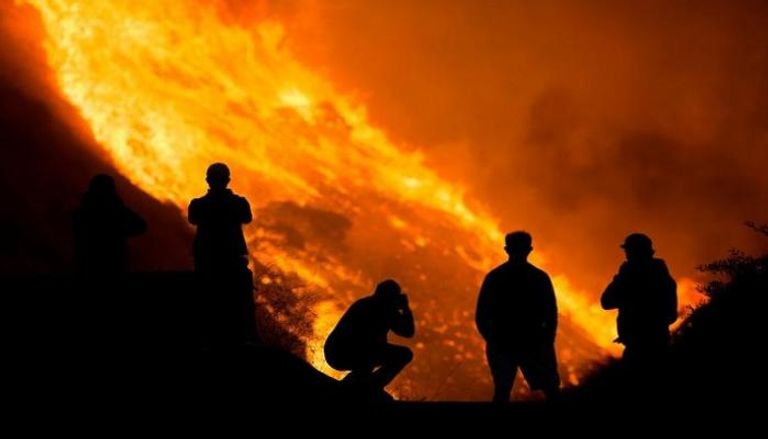 حرائق الغابات في كاليفورنيا - رويترز