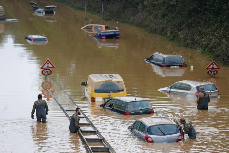 Floods in Germany and Belgium - Reuters