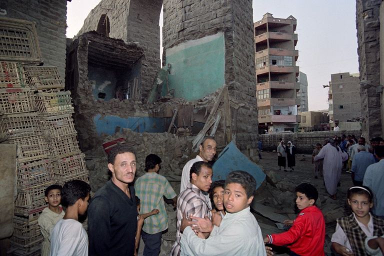 زلزال مصر عام 1992- أرشيفية