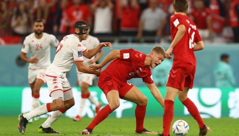 تونس ضد الدنمارك 