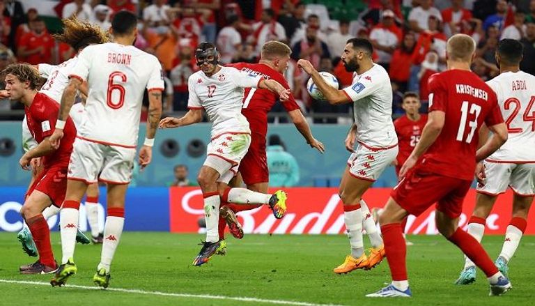 تونس ضد الدنمارك
