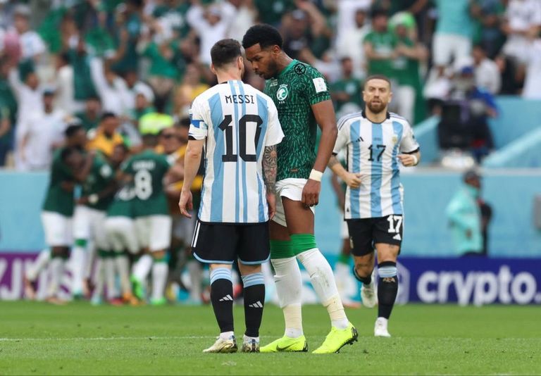 ميسي والبليهي ليونيل ميسي قائد منتخب الأرجنتين