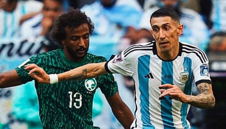 أنخيل دي ماريا لاعب منتخب الأرجنتين