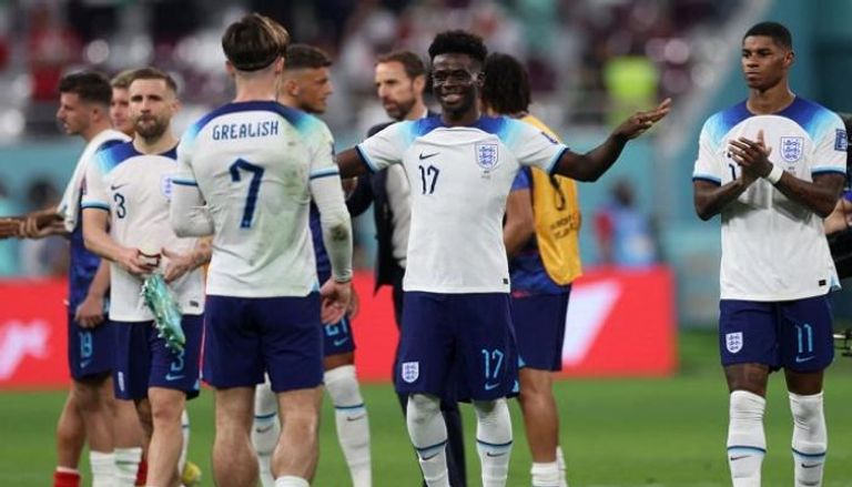 مباراة إنجلترا وإيران في كأس العالم بقطر - رويترز