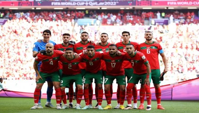 منتخب المغرب في مواجهة كرواتيا