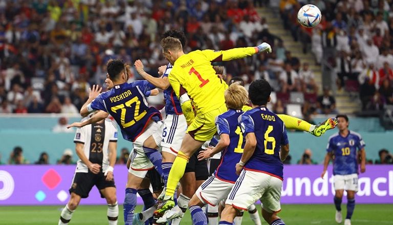 منتخب اليابان ضد ألمانيا في كأس العالم 2022
