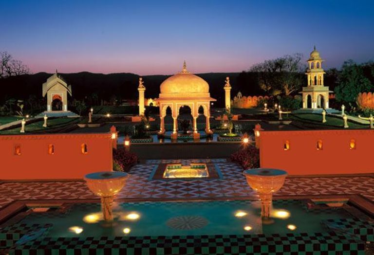 The Oberoi Rajvilas is one of the best hotels in Rajasthan