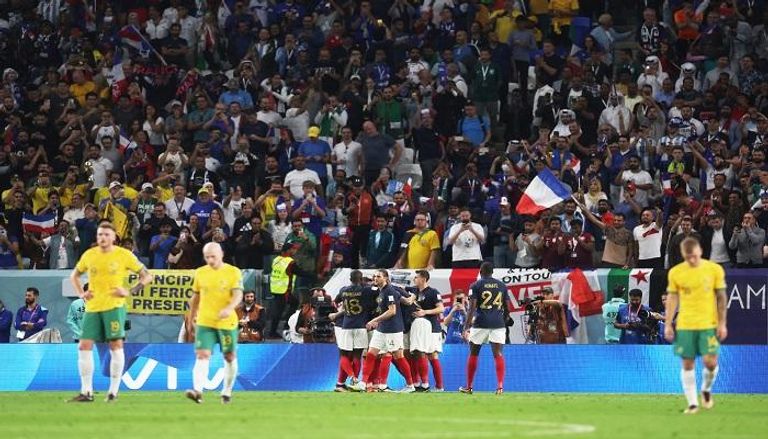 منتخب فرنسا ضد أستراليا
