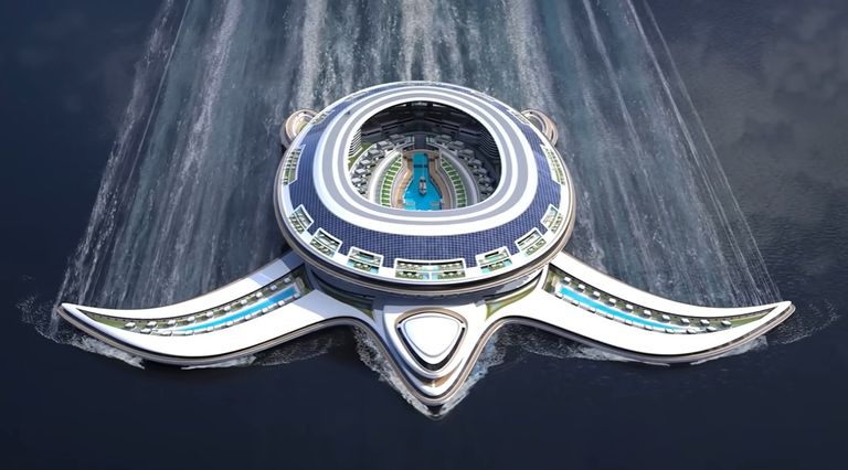 تصميم اليخت "Pangea"