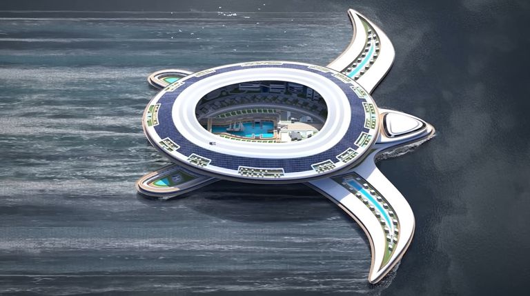 تصميم اليخت "Pangea"