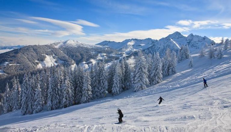 منتجعات التزلج في النمسا