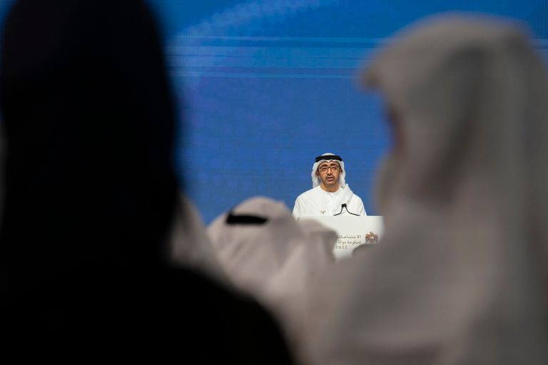 الشيخ محمد بن زايد آل نهيان رئيس دولة الإمارات