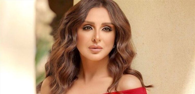 أنغام مع زوجها أحمد إبراهيم