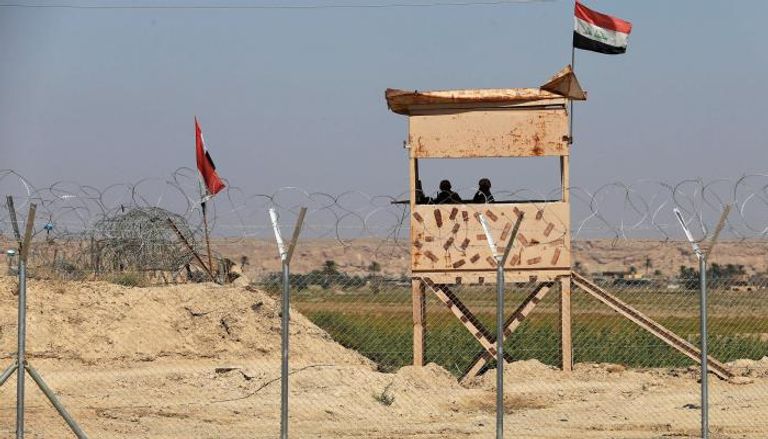 نقطة عسكرية عند الحدود العراقية مع إيران