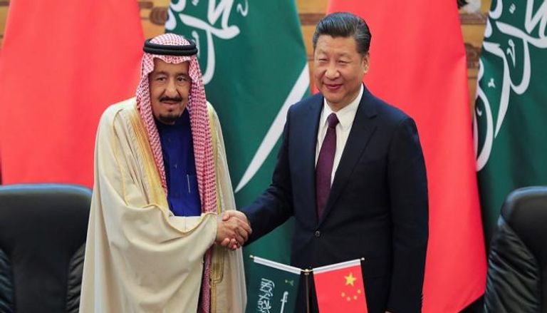الرئيس الصيني والعاهل السعودي -أرشيفية