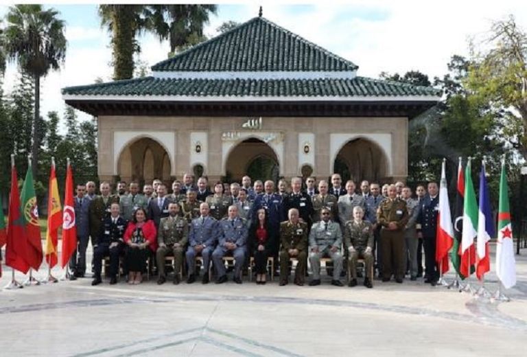 جانب من اجتماعات مبادرة (5+5) دفاع بالمغرب