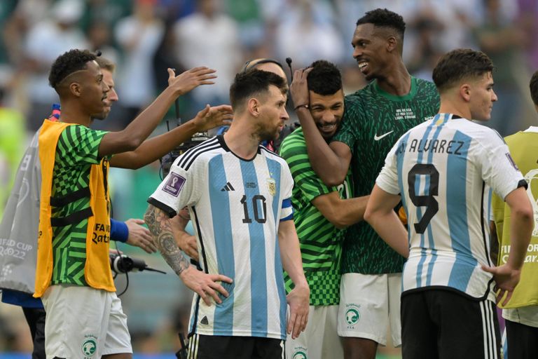 From the Argentina match against Saudi Arabia in the 2022 World Cup