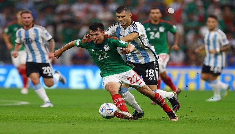 الأرجنتين والمكسيك في كأس العالم 2022