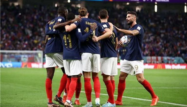 مباراة فرنسا والدنمارك في كأس العالم 2022