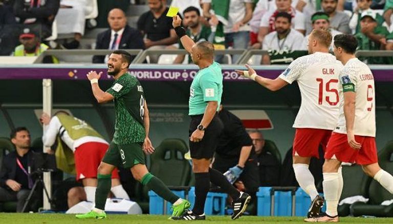 المنتخب السعودي مباراة السعودية وبولندا - كأس العالم 2022