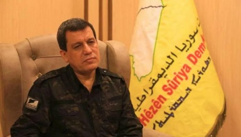قائد قوات سوريا الديمقراطية الكردية مظلوم عبدي