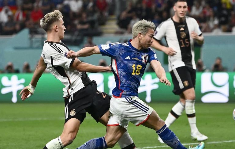 ألمانيا واليابان من مباراة إسبانيا وكوستاريكا في كأس العالم 2022