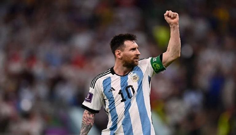 ميسي من مباراة الأرجنتين والمكسيك في كأس العالم 2022
