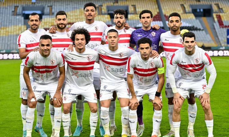فريق الزمالك سيد محمد عبدالله لاعب الزمالك