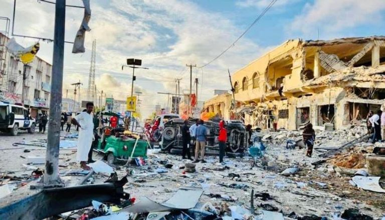 تفجير سابق ضرب العاصمة مقديشو