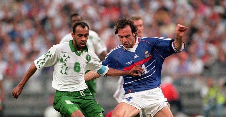 فرنسا والسعودية من مباراة فرنسا والسعودية في كأس العالم 1998