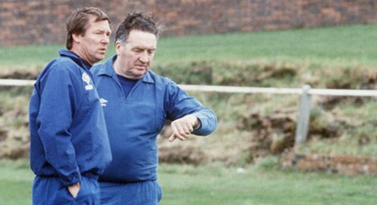 أليكس فيرجسون مع جوك شتاين أليكس فيرجسون مع جوك شتاين