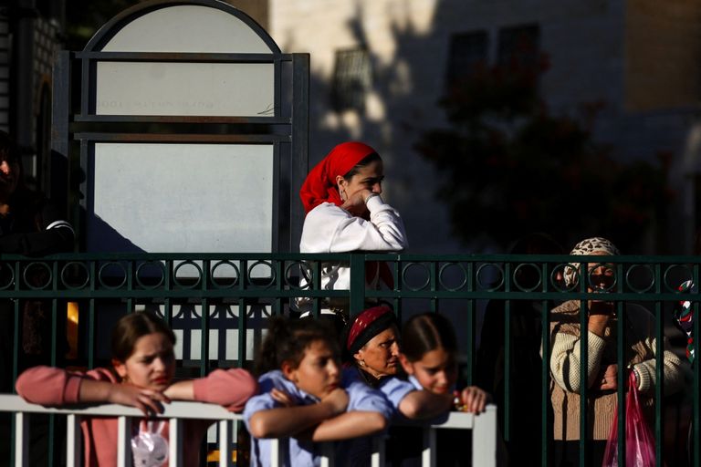 فلسطينيون وإسرائيليون - أرشيفية